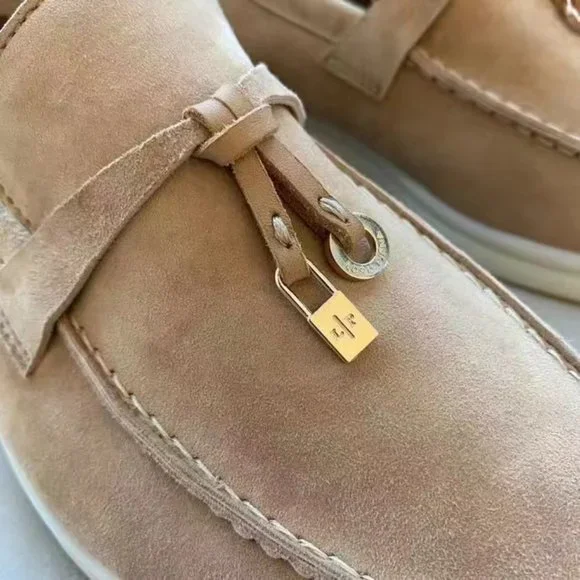 Loro Piana women's vintage elegant loafers - Picture 4 of 5